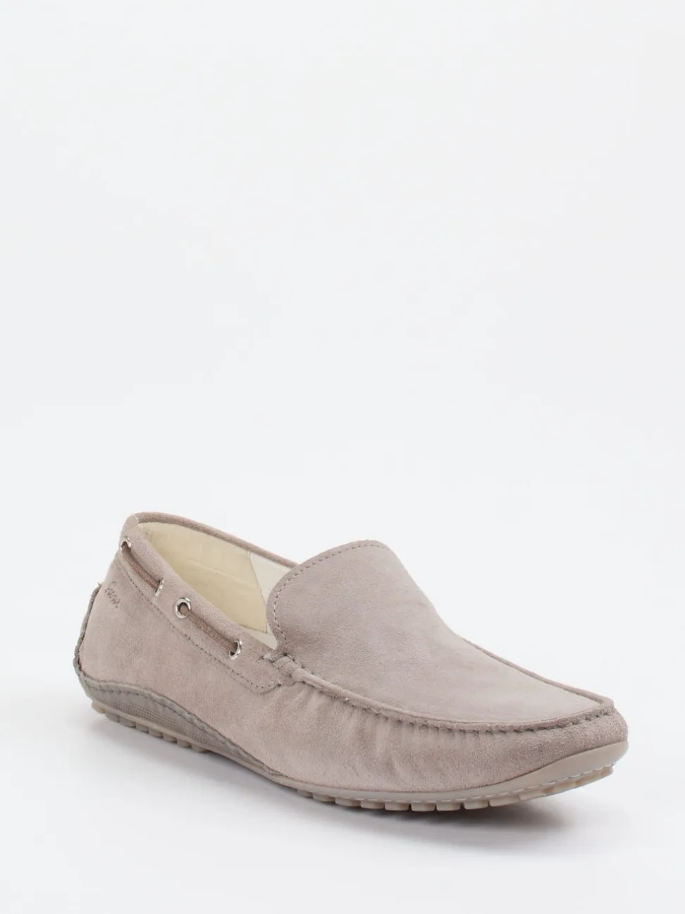 Sioux – Mokassin aus Veloursleder in Taupe