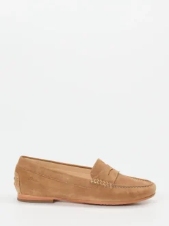 Sioux – Mokassin aus Veloursleder in Beige