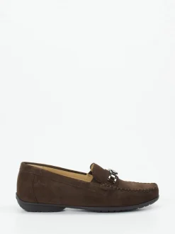 Sioux – Mokassin-Loafer aus Veloursleder Braun