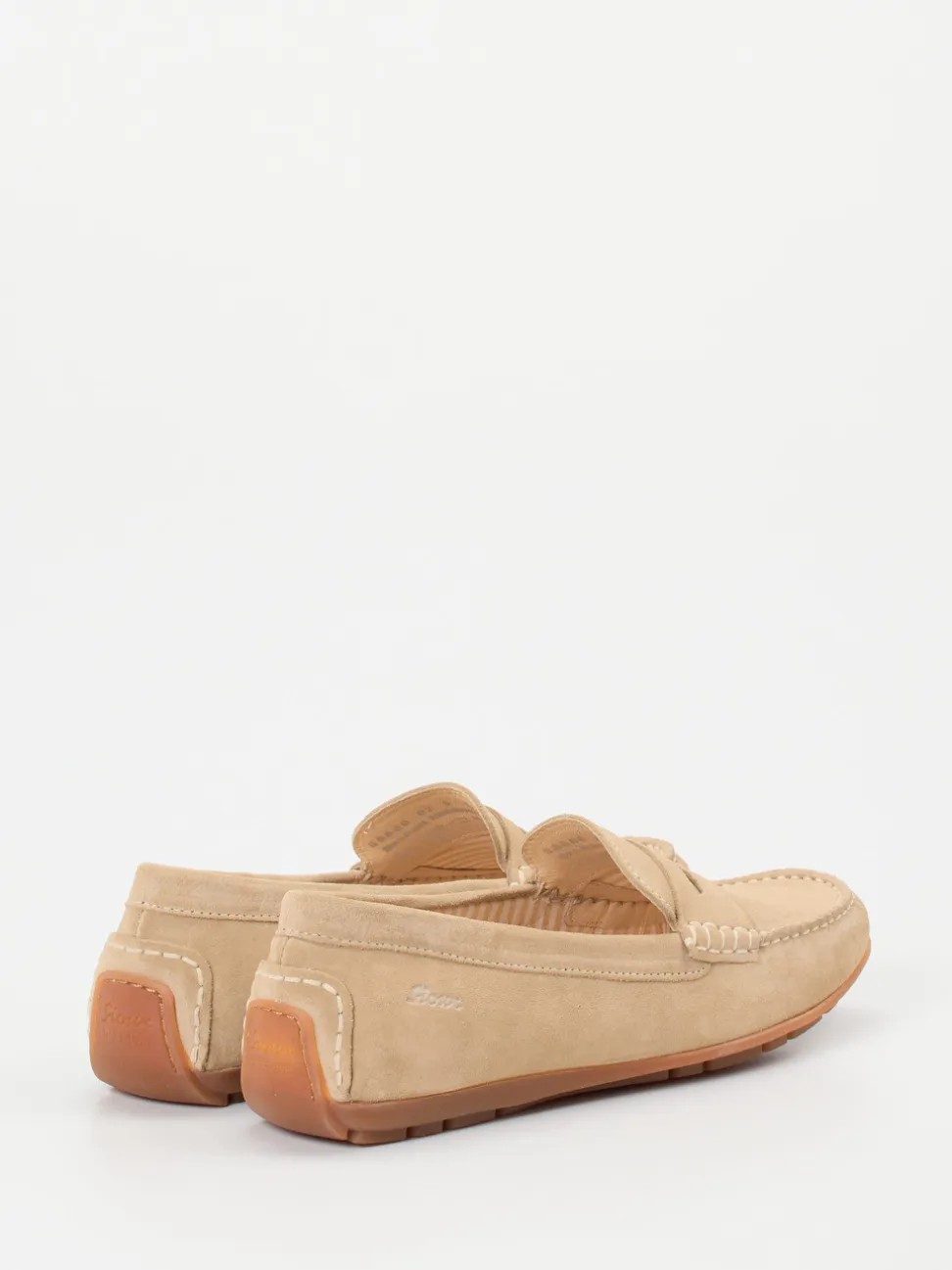 Sioux – Mokassins aus Veloursleder in Beige