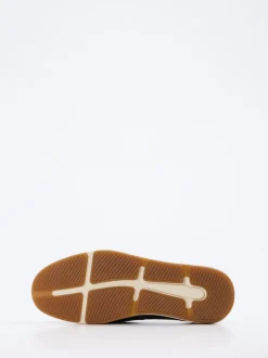 Sioux – Mokassin-Slipper aus Nubukleder dunkelblau