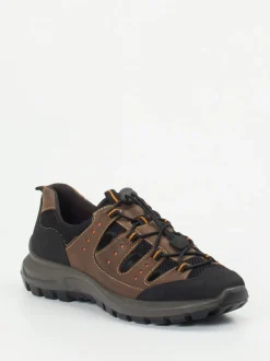 Sioux – Outdoorsandale aus Fettleder Dunkelbraun