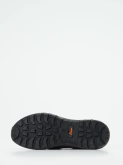 Sioux – Outdoorsandale aus Fettleder Dunkelbraun