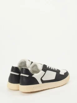 Sioux – Retro-Sneaker aus Kalbleder zweifarbig