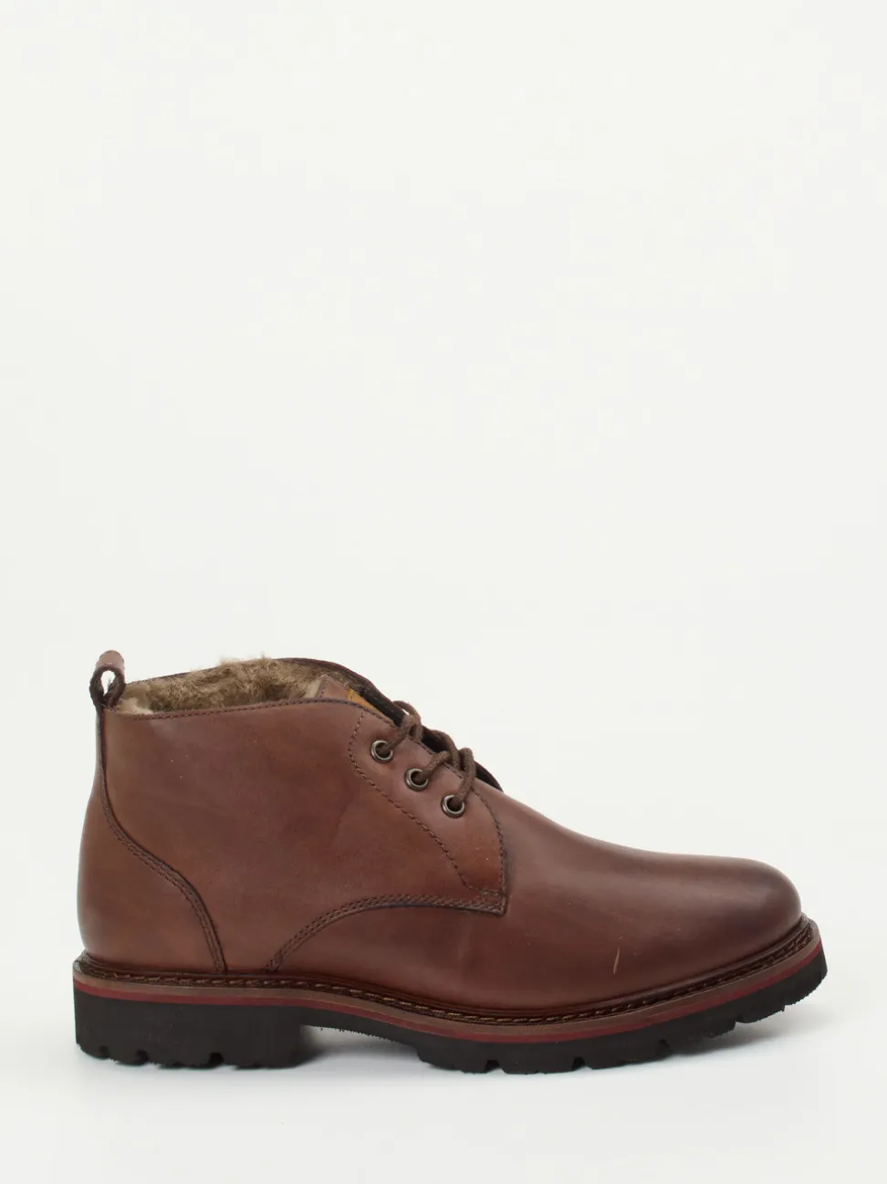 Sioux – Schnürboots aus Fettleder in Braun