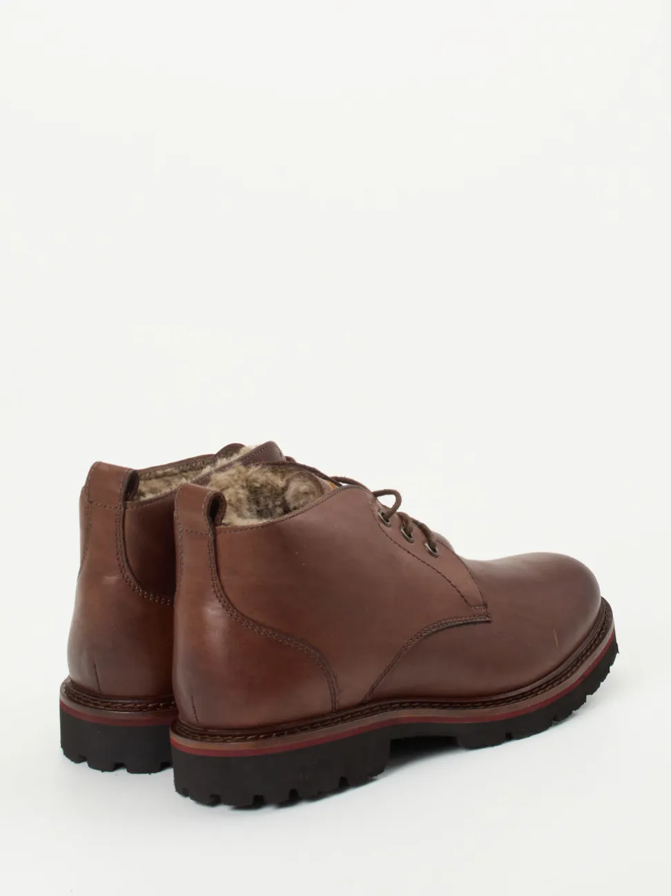Sioux – Schnürboots aus Fettleder in Braun