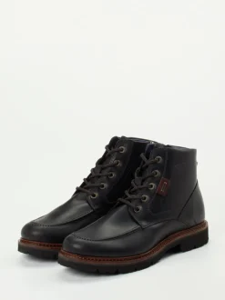 Sioux – Schnürboots aus Kalbleder schwarz