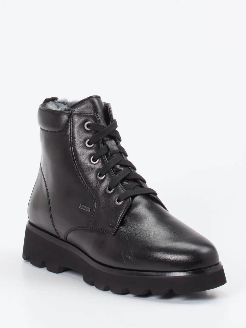 Sioux – Schnürboots aus Kalbleder schwarz