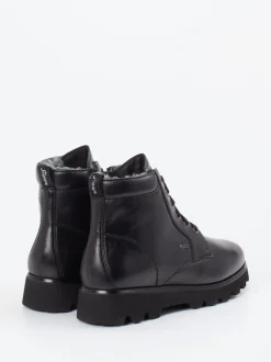 Sioux – Schnürboots aus Kalbleder schwarz