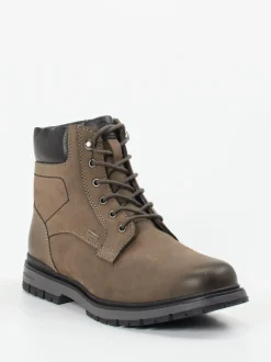 Sioux – Schnürboots aus Nubukleder Grau