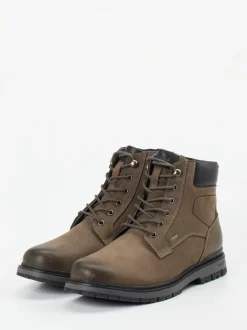 Sioux – Schnürboots aus Nubukleder Grau