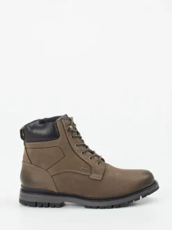 Sioux – Schnürboots aus Nubukleder Grau