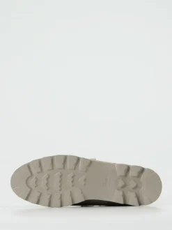 Sioux – Schnürboots aus Veloursleder beige