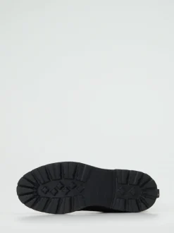 Sioux – Schnürboots aus Veloursleder dunkelbraun