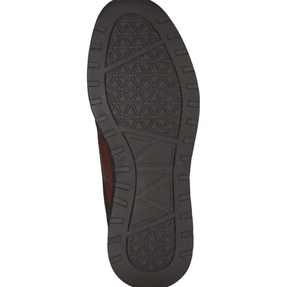 Sioux – Schnürsneaker aus Fettleder dunkelbraun