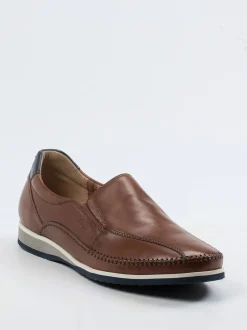 Sioux – Slipper aus Kalbleder in Braun