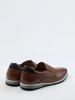 Sioux – Slipper aus Kalbleder in Braun