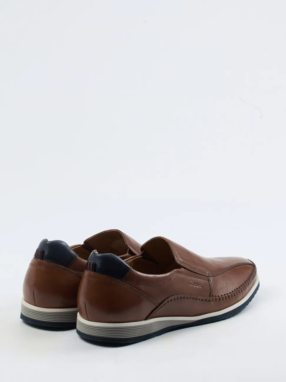 Sioux – Slipper aus Kalbleder in Braun