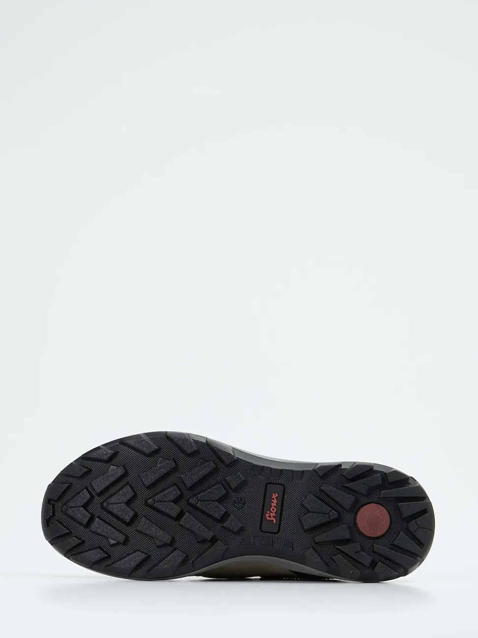 Sioux – Slipper aus Veloursleder und Mesh sandbeige