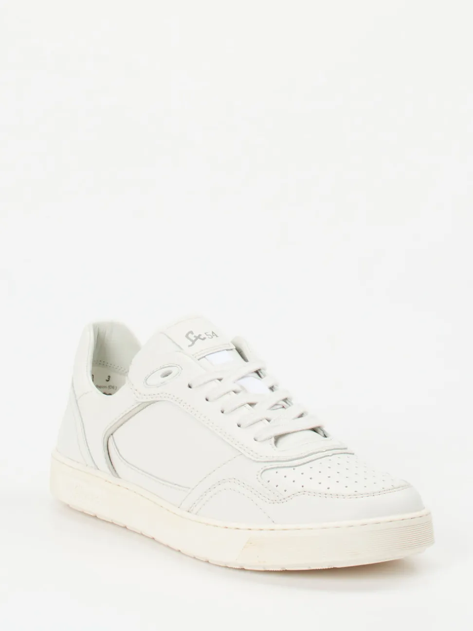 Sioux – Sneaker aus Kalbleder Off-White