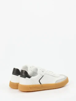 Sioux – Sneaker aus Kalbleder in Weiß