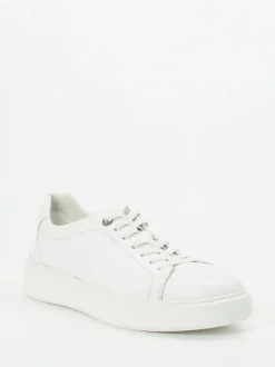 Sioux – Sneaker aus Kalbleder in Weiß