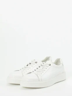 Sioux – Sneaker aus Kalbleder in Weiß