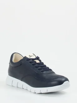 Sioux – Sneaker aus Kalbleder Dunkelblau