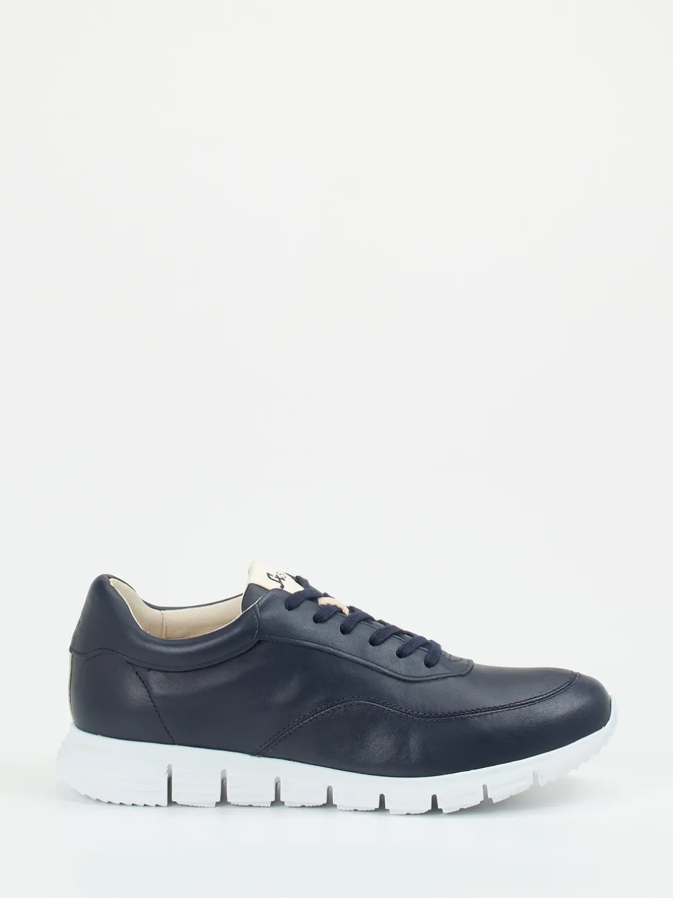 Sioux – Sneaker aus Kalbleder Dunkelblau
