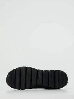 Sioux – Sneaker aus Kalbleder in Schwarz