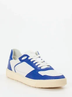 Sioux – Sneaker aus Kalbleder in Colorblock-Optik