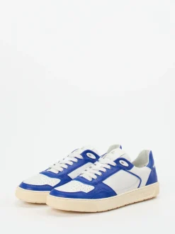 Sioux – Sneaker aus Kalbleder in Colorblock-Optik