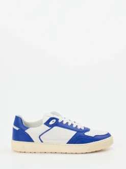 Sioux – Sneaker aus Kalbleder in Colorblock-Optik