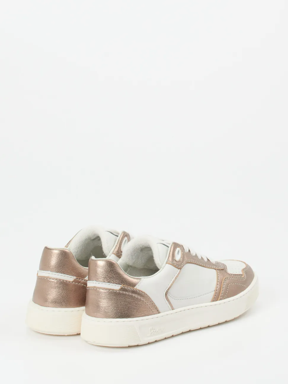 Sioux – Sneaker aus Lammnappa mit Metallic-Finish