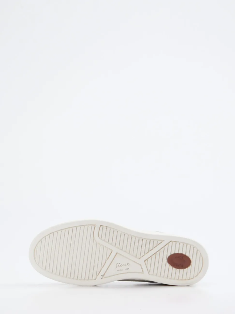Sioux – Sneaker aus Leder mit Reißverschluss Beige