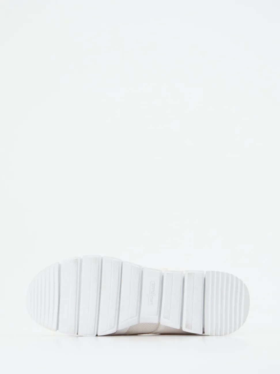Sioux – Sneaker aus Meshtextil in Offwhite