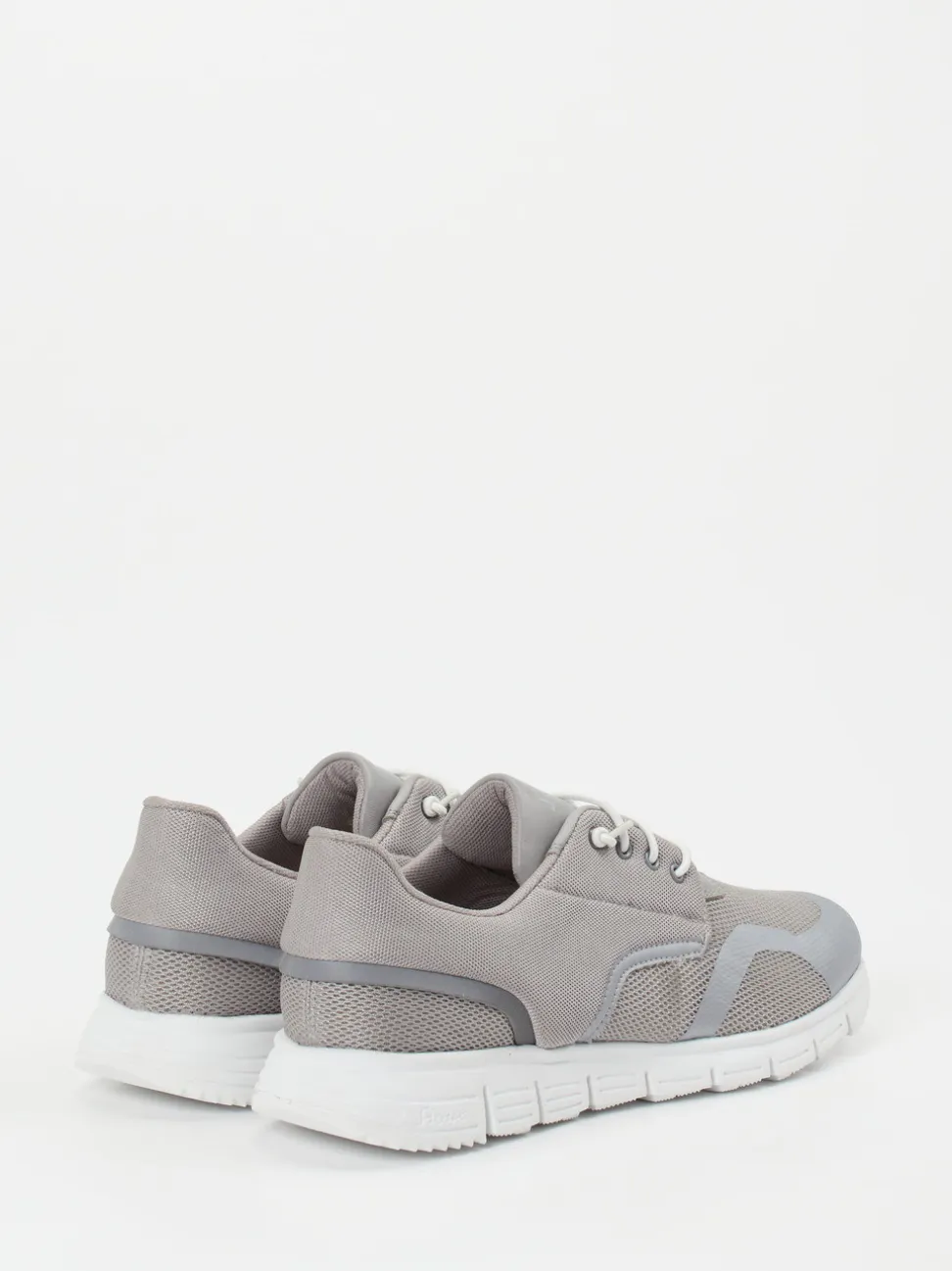 Sioux – Sneaker aus Textil in Hellgrau