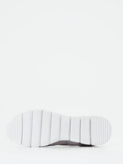 Sioux – Sneaker aus Textil in Hellgrau