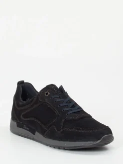 Sioux – Sneaker aus Veloursleder in Nachtblau