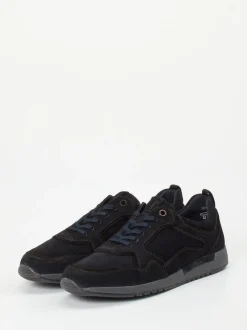 Sioux – Sneaker aus Veloursleder in Nachtblau