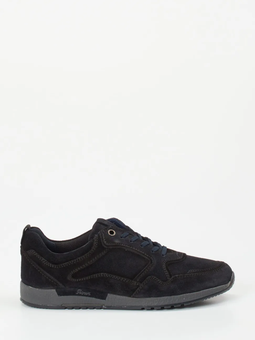 Sioux – Sneaker aus Veloursleder in Nachtblau