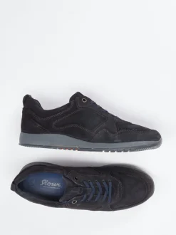 Sioux – Sneaker aus Veloursleder in Nachtblau