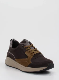 Sioux – Sneaker aus Veloursleder Dunkelbraun