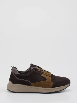 Sioux – Sneaker aus Veloursleder Dunkelbraun