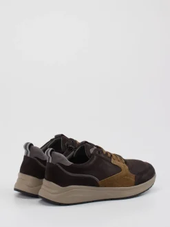 Sioux – Sneaker aus Veloursleder Dunkelbraun