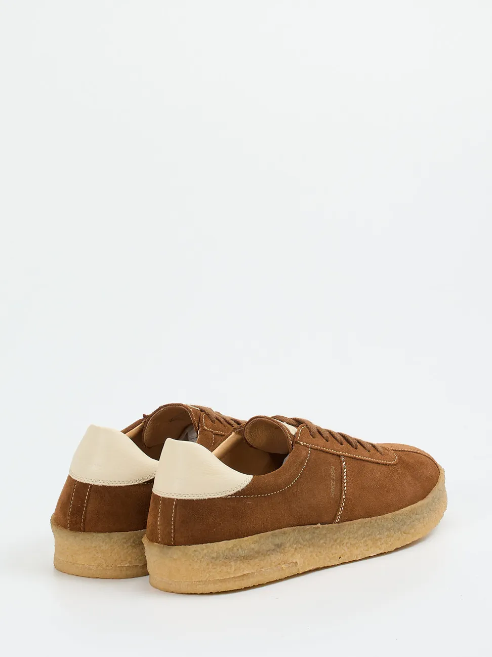 Sioux – Sneaker aus Veloursleder in Rostbraun
