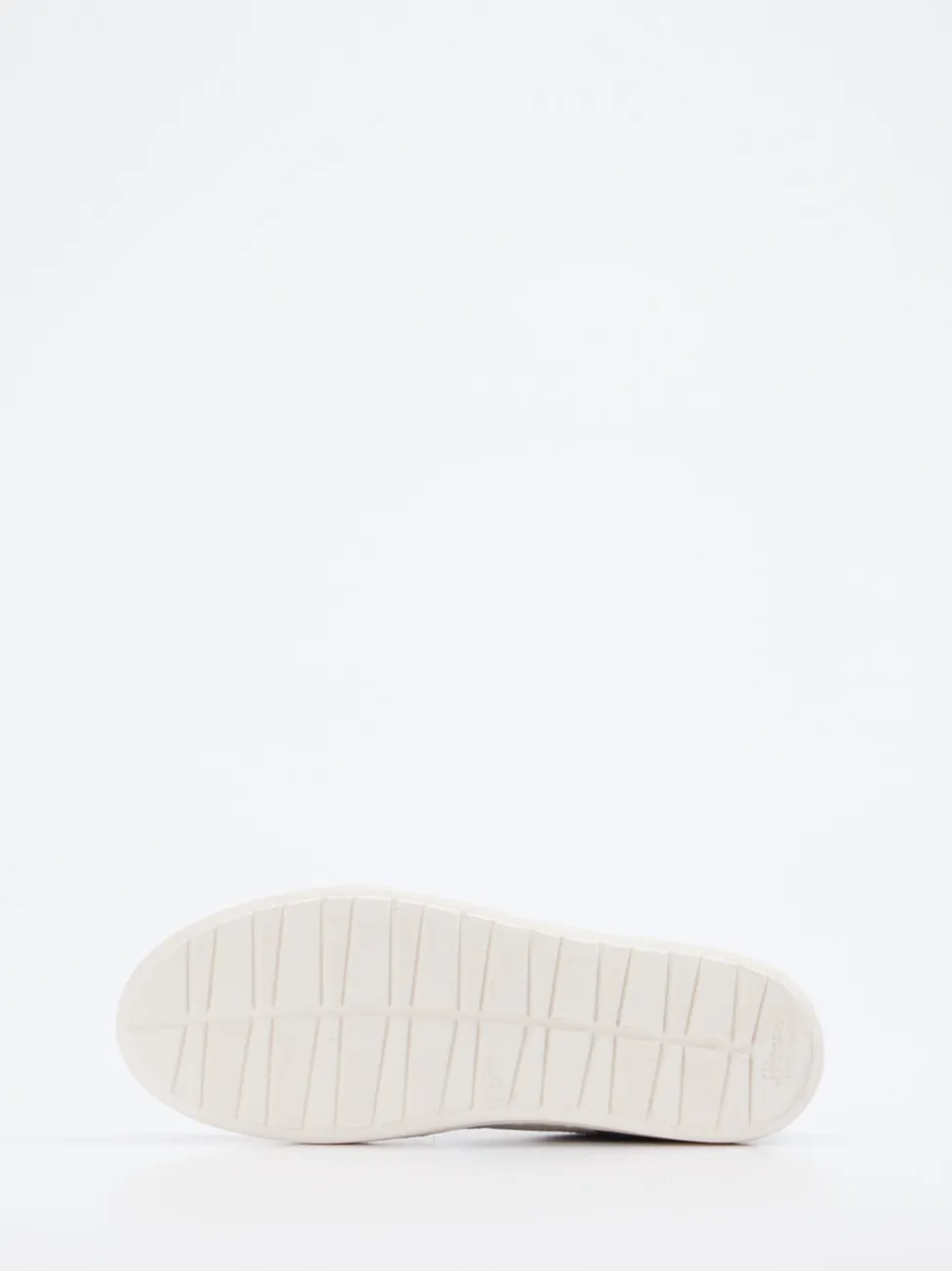 Sioux – Sneaker aus Velour/Leder in Off-White-Blau