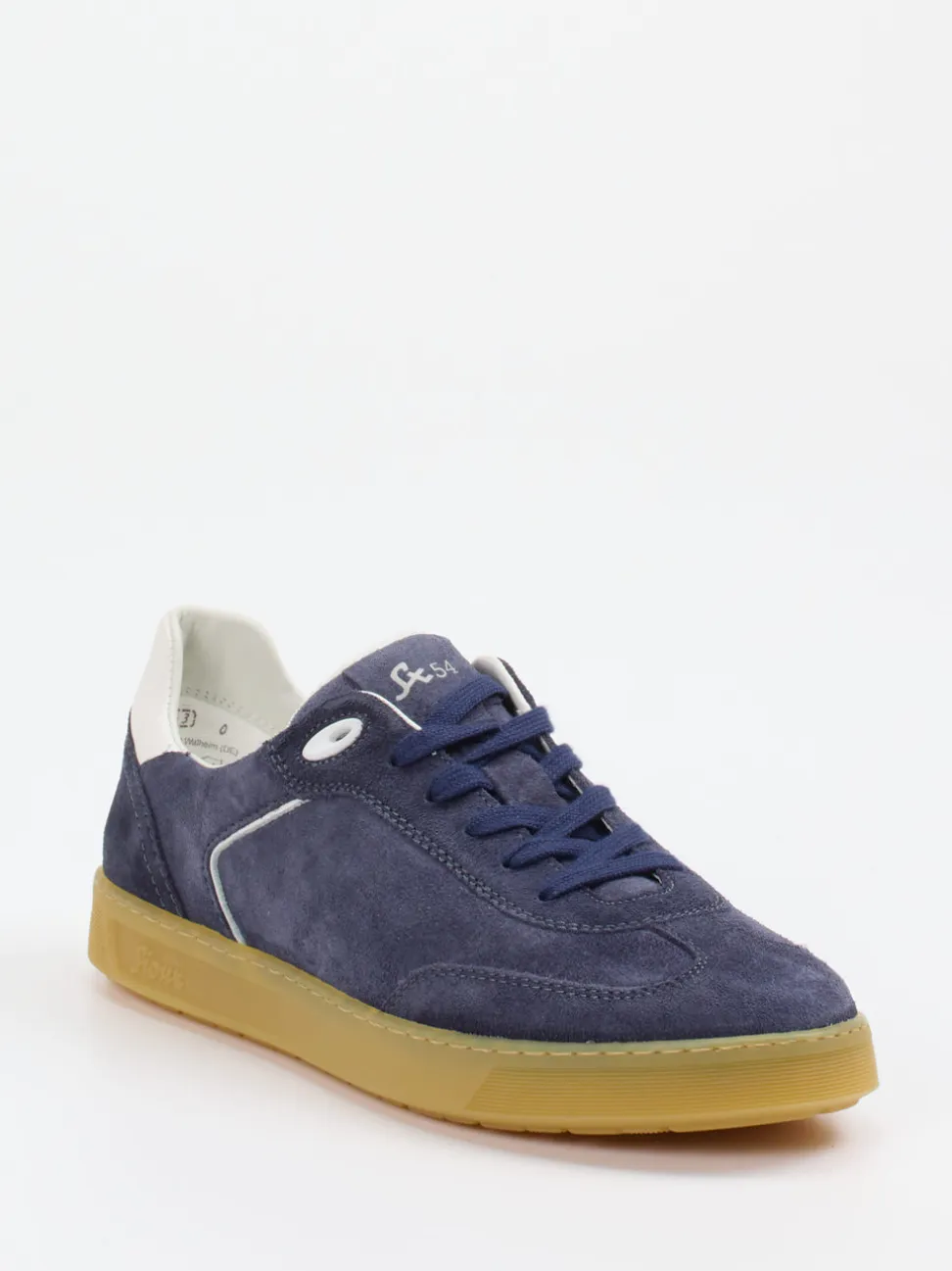 Sioux – Sneaker aus Veloursleder Dunkelblau