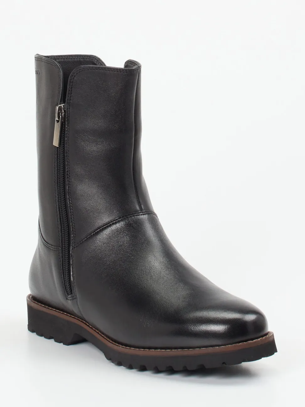 Sioux – Stiefeletten aus Kalbleder in Schwarz