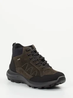 Sioux – Wanderschuhe aus Veloursleder Dunkelbraun